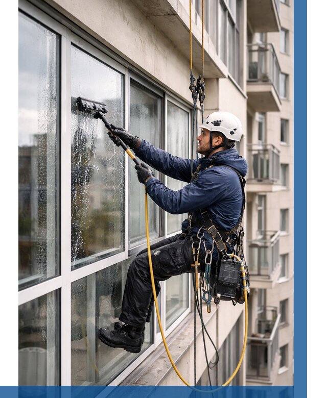 Мойка балконного остекления в Изобильном от 3636 р. | ВЫСОТНИК-Збл