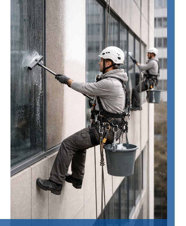 Мойка фасадов зданий в Изобильном под ключ от 364 р. | ВЫСОТНИК-Збл