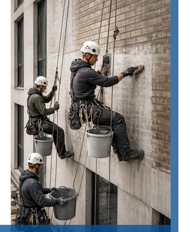 Удаление высолов с фасада в Изобильном от 260 р. | ВЫСОТНИК-Збл