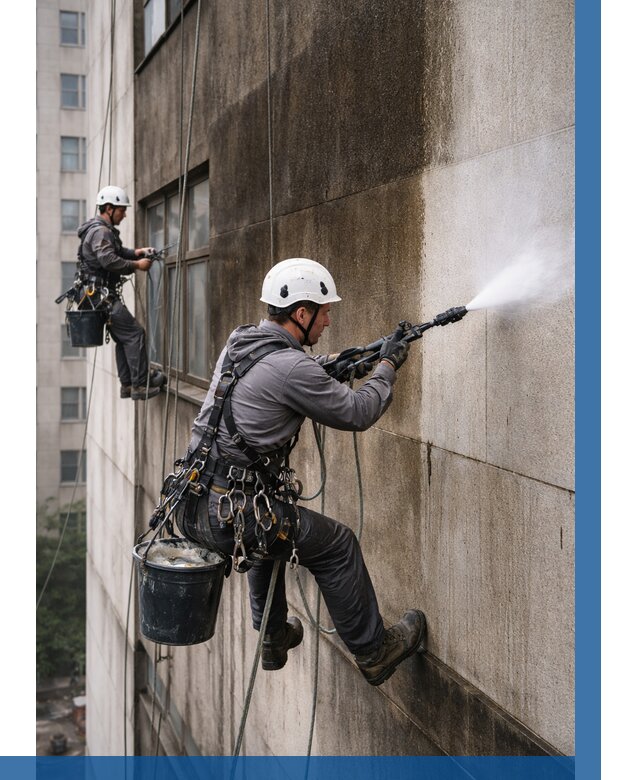 Очистка фасада от копоти в Изобильном от 260 р. | ВЫСОТНИК-Збл