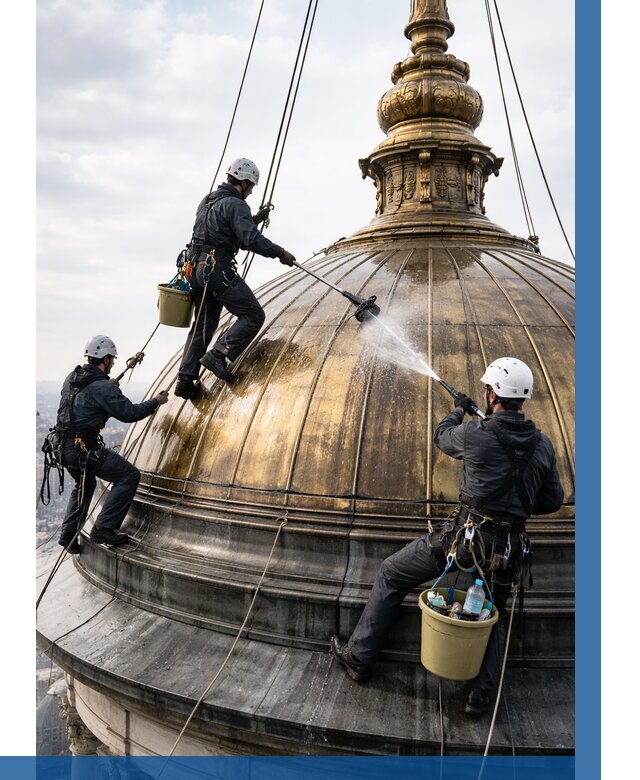 Мойка куполов и шпилей в Изобильном от 8310 р. - заказать | ВЫСОТНИК-Збл
