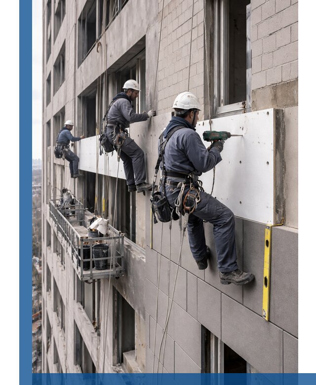 Монтаж фасадных термопанелей высокого качества в Изобильном