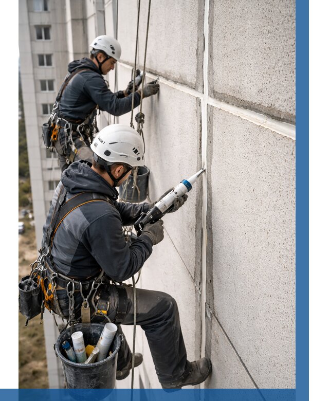 Герметизация межпанельных швов в Изобильном от 727 р. | ВЫСОТНИК-Збл