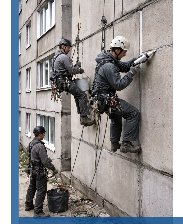 Герметизация межпанельных швов в Изобильном с гарантией герметичности