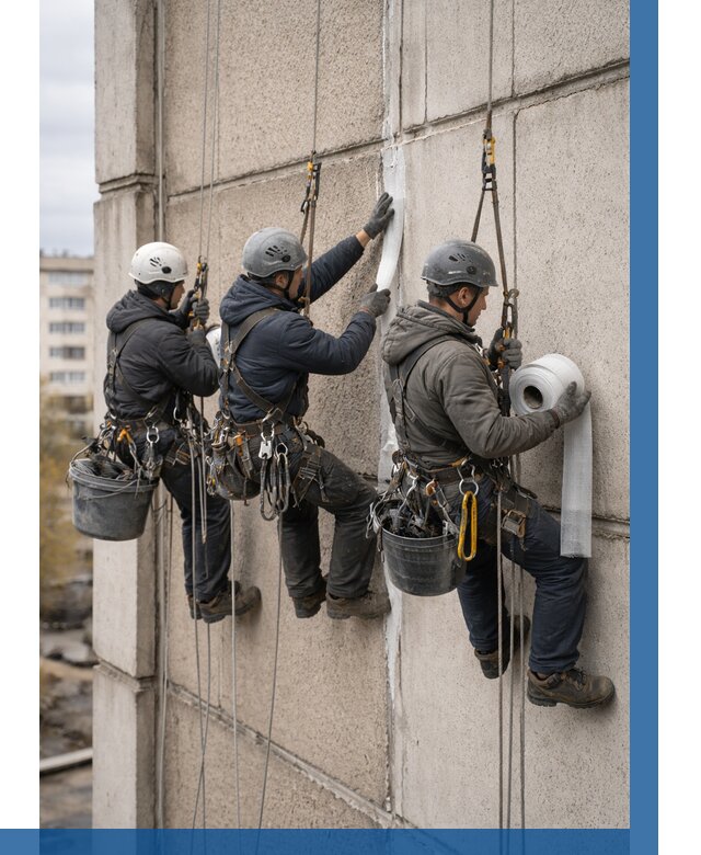 Ремонт межпанельных швов в Изобильном от 779 р. | ВЫСОТНИК-Збл