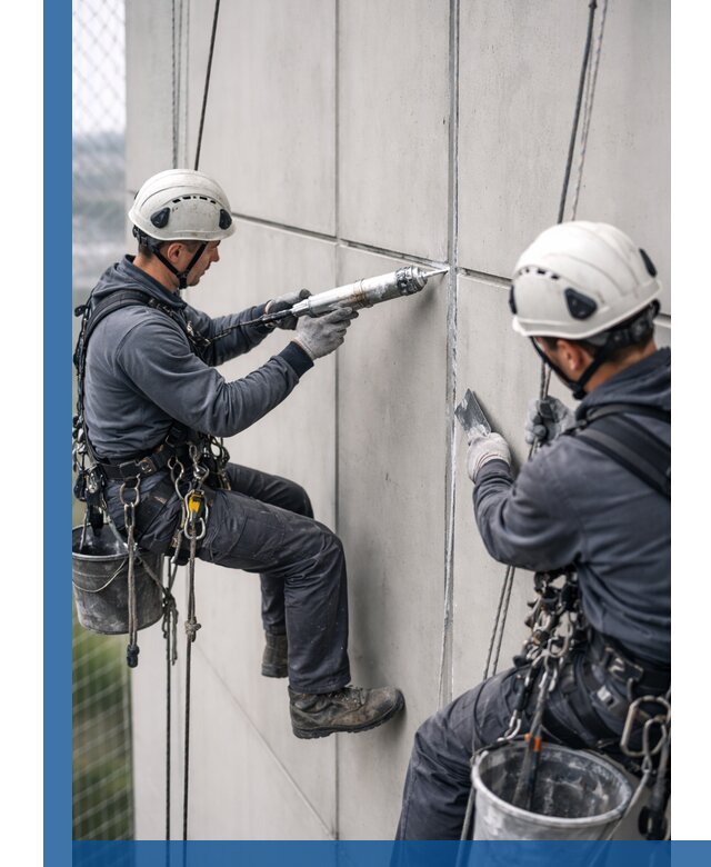 Первичная герметизация швов фасадов и кровель в Изобильном