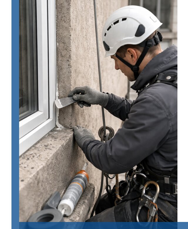 Герметизация монтажных швов окон в Изобильном с гарантией качества