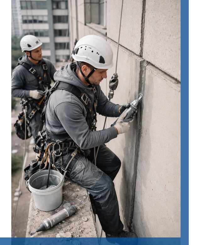 Ремонт деформационных швов здания в Изобильном от 1039 р. | ВЫСОТНИК-Збл