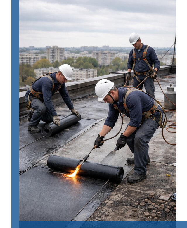 Ремонт наплавляемой кровли в Изобильном качественно и надежно