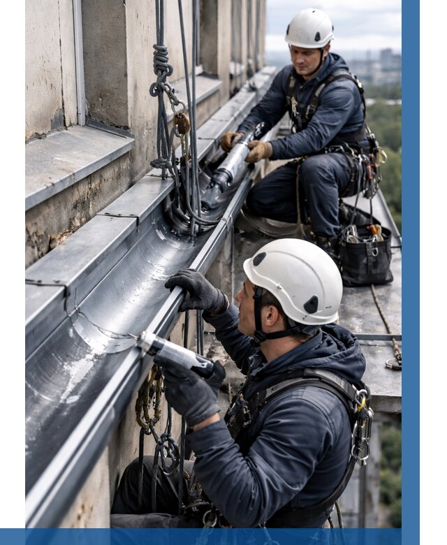 Ремонт водосточных желобов в Изобильном от 6752 р. | ВЫСОТНИК-Збл