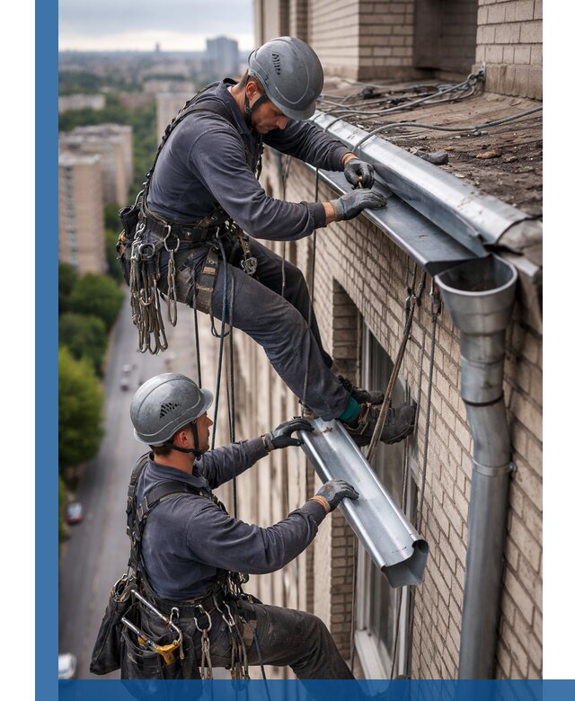 Ремонт водосточных желобов в Изобильном, быстро и качественно
