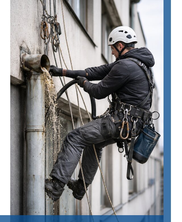 Прочистка водосточных труб в Изобильном от 3636 р. | ВЫСОТНИК-Збл