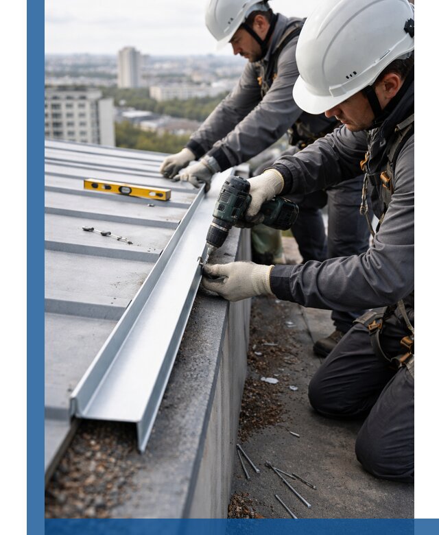 Монтаж капельника на кровле в Изобильном с гарантией качества