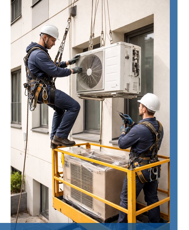 Демонтаж внешнего блока кондиционера в Изобильном от 3636 р. | ВЫСОТНИК-Збл