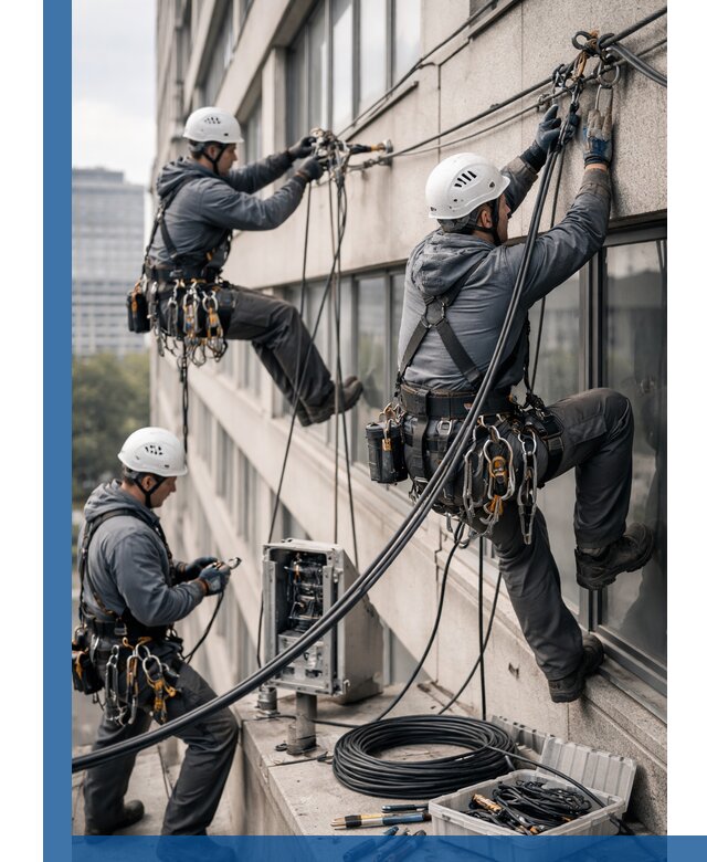 Прокладка оптоволоконного кабеля в Изобильном под ключ с тестированием