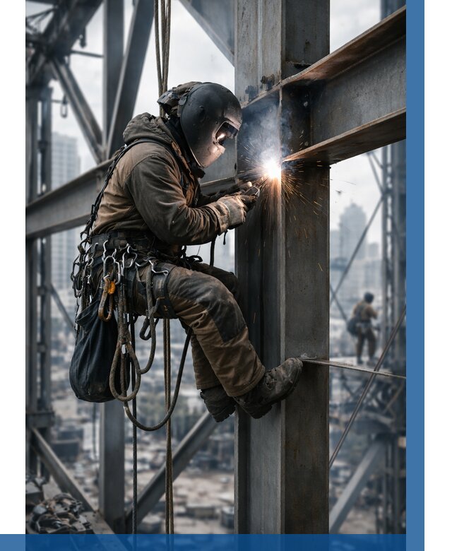 Высотные сварочные работы в Изобильном от 3636 р. | ВЫСОТНИК-Збл