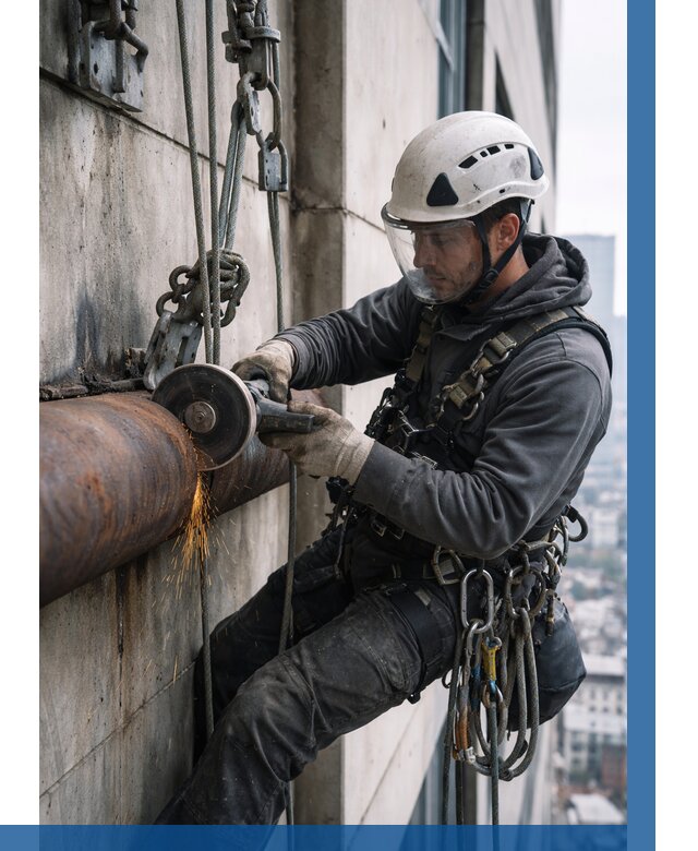 Резка металла на высоте в Изобильном по цене от 4675 р. | ВЫСОТНИК-Збл