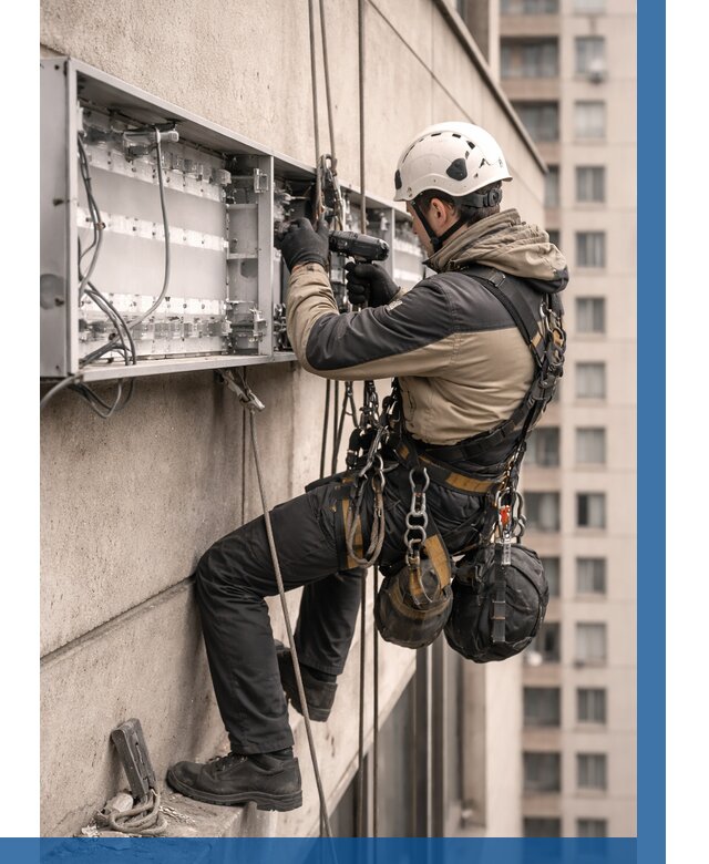 Ремонт вывески на высоте в Изобильном от 4675 р. | ВЫСОТНИК-Збл