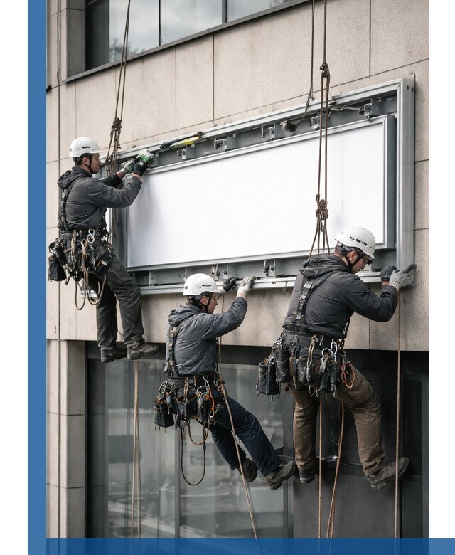 Профессиональный монтаж светового короба под ключ в Изобильном