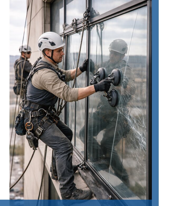 Замена стекла в витраже в Изобильном под ключ от 8830 р. | ВЫСОТНИК-Збл