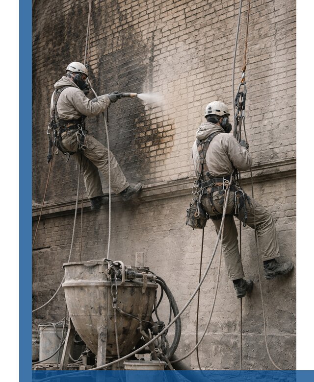 Пескоструйная очистка фасадов в Изобильном профессионально