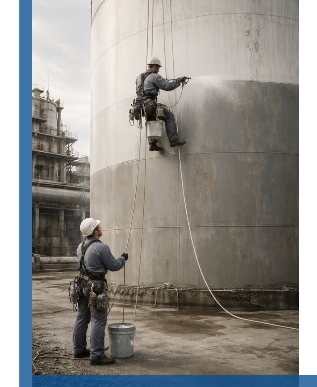 Покраска стальных резервуаров и емкостей в Изобильном профессионально