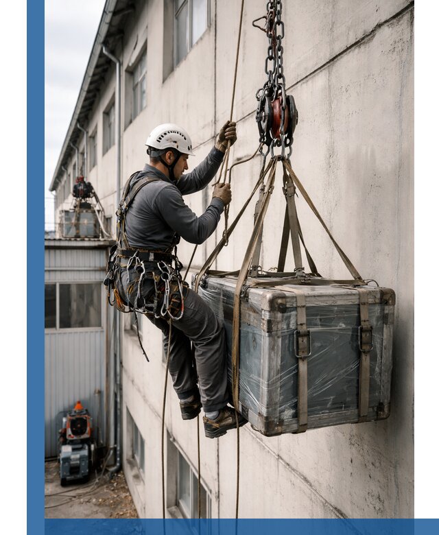 Подъем грузов на высоту в Изобильном для промышленных объектов