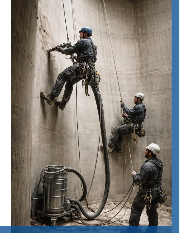 Зачистка силосов в Изобильном от 4675 р. Договор и смета ВЫСОТНИК-Збл