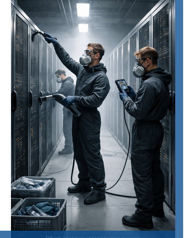 Обеспыливание серверной комнаты в Изобильном от 4675 р. | ВЫСОТНИК-Збл