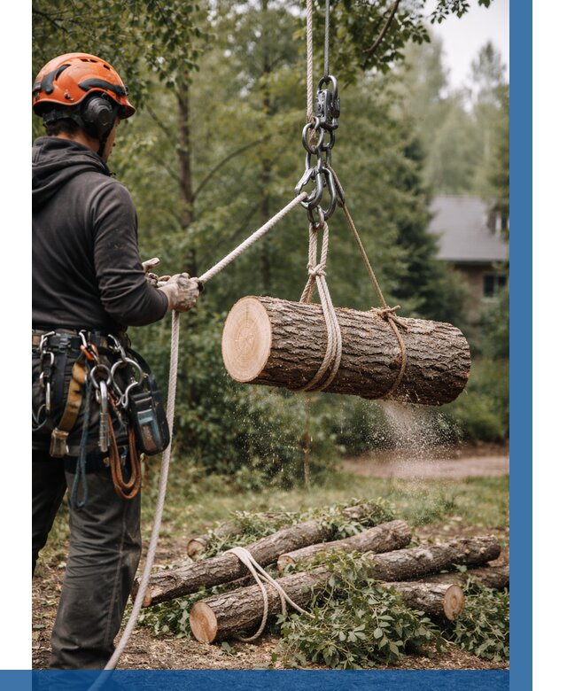 Валка деревьев частями в Изобильном от 7791 р. | ВЫСОТНИК-Збл