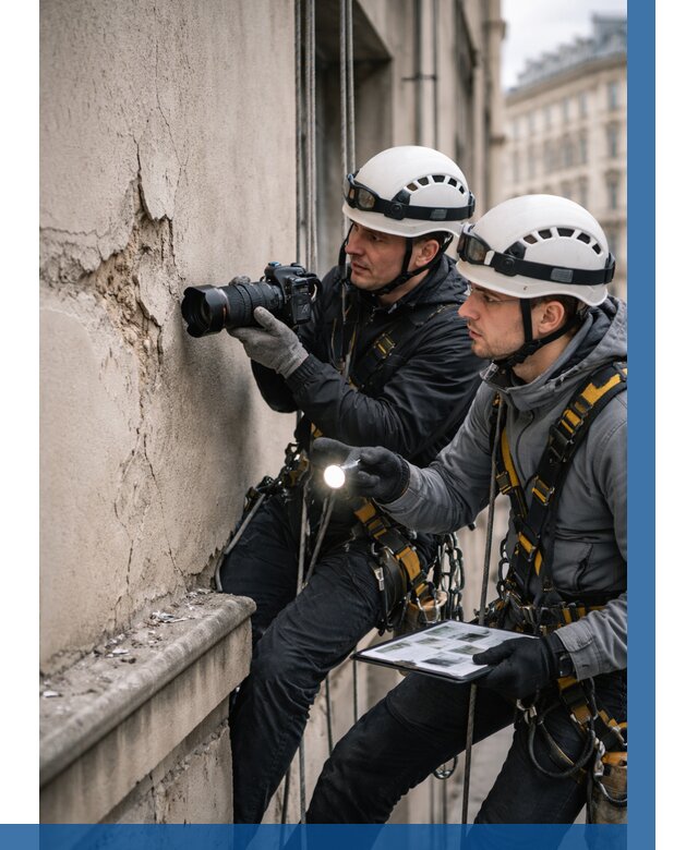 Фотофиксация дефектов фасада в Изобильном от 4675 р. | ВЫСОТНИК-Збл