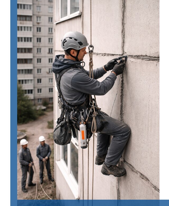 Обследование межпанельных швов и герметизация в Изобильном