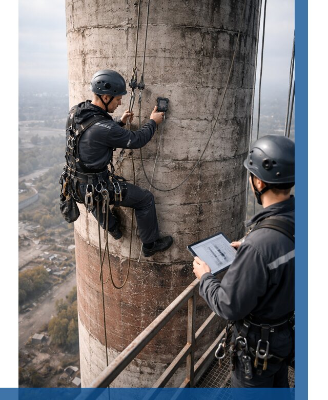 Обследование дымовой трубы в Изобильном от 8310 р. | ВЫСОТНИК-Збл